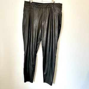 Spanx Faux Leather Pants Size: XL
